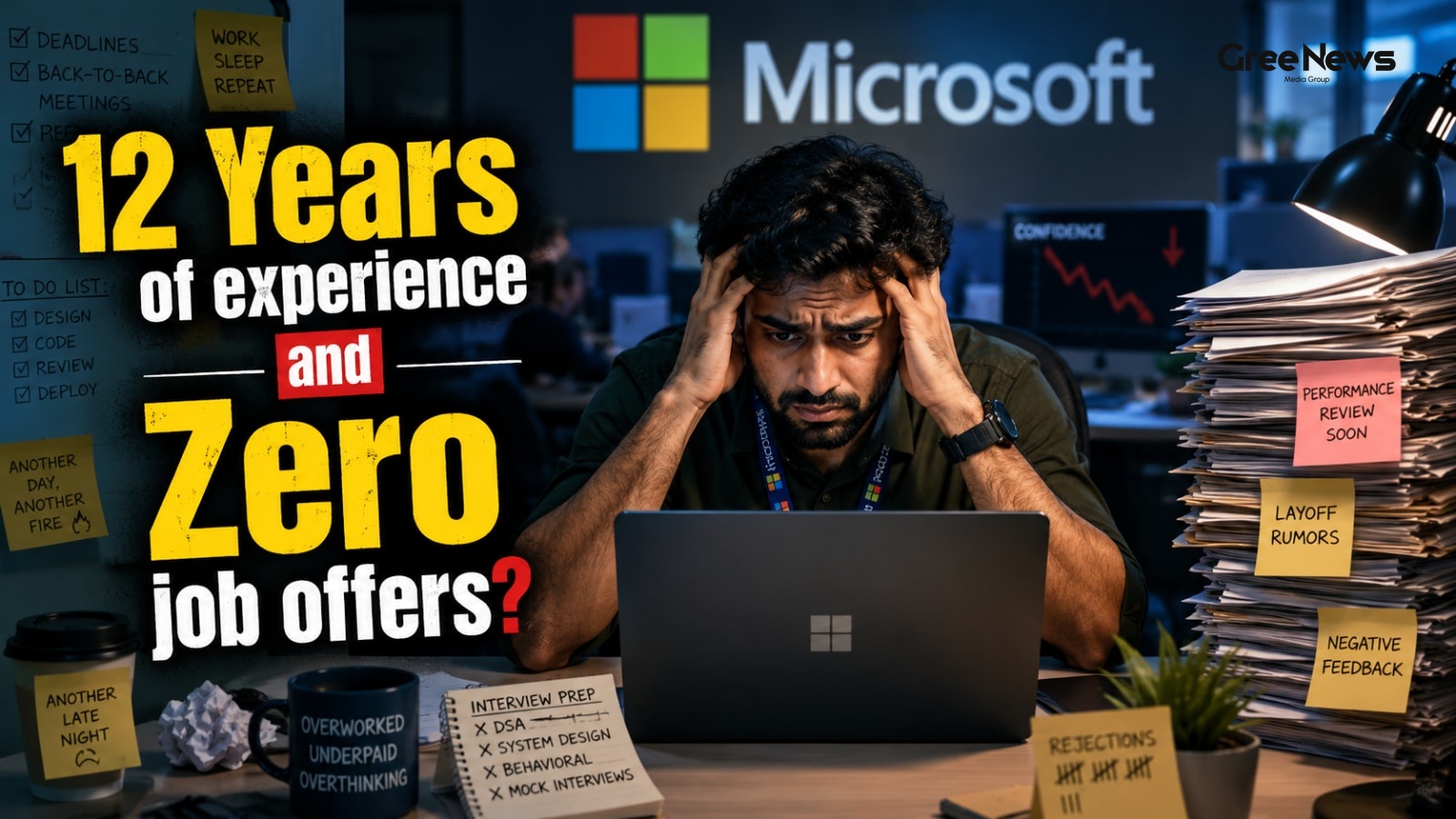 Burnout and Career Uncertainty for a Microsoft Software Engineer