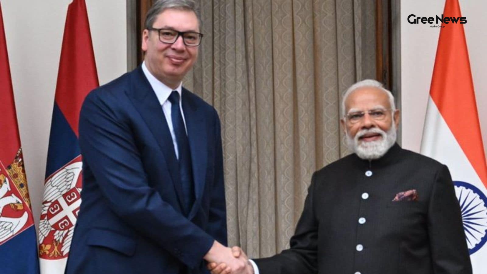 Diplomatic Exchange: Modi and Vucic on Leadership and Partnership