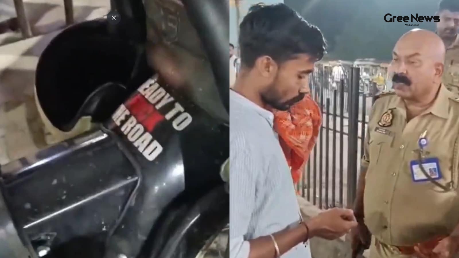 Police Incident in Varanasi Over Motorcycle Sticker