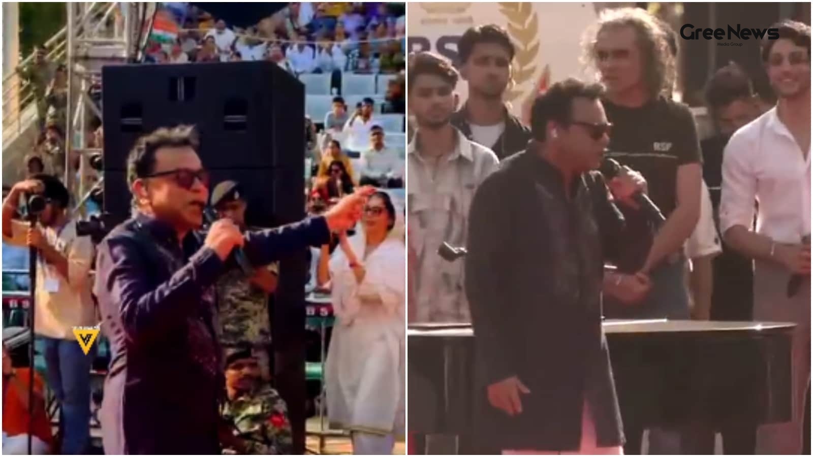 A.R. Rahman's Tribute Performance at the Attari Border Post