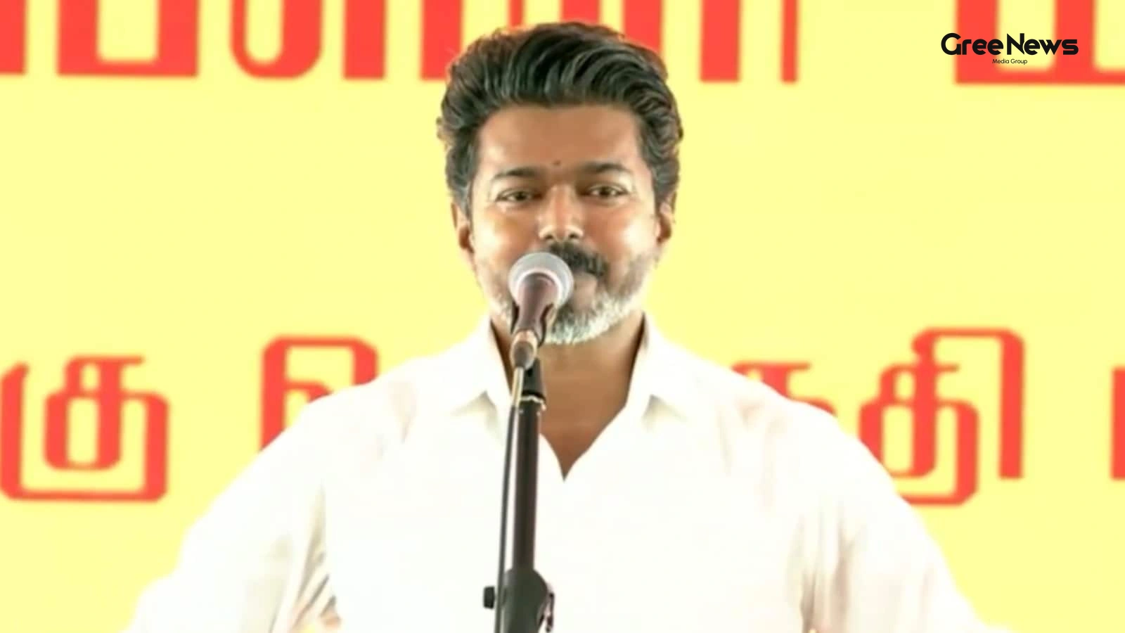 Vijay's Public Rally and Political Stance in Tamil Nadu