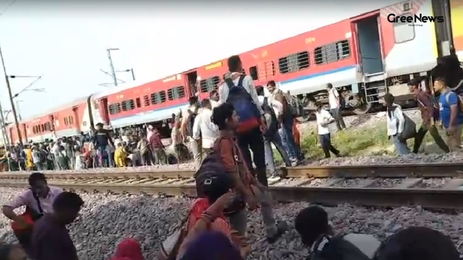 Rail Disaster near Hetampur: Chaos and Aftermath