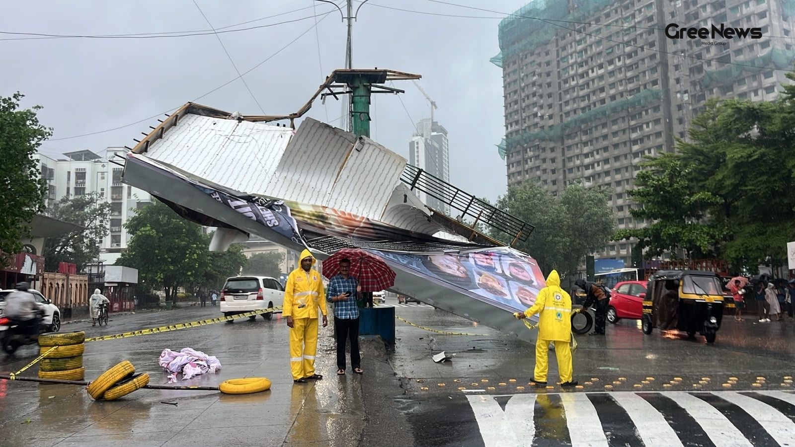 Road Collapse and Tragic Incidents in Mumbai