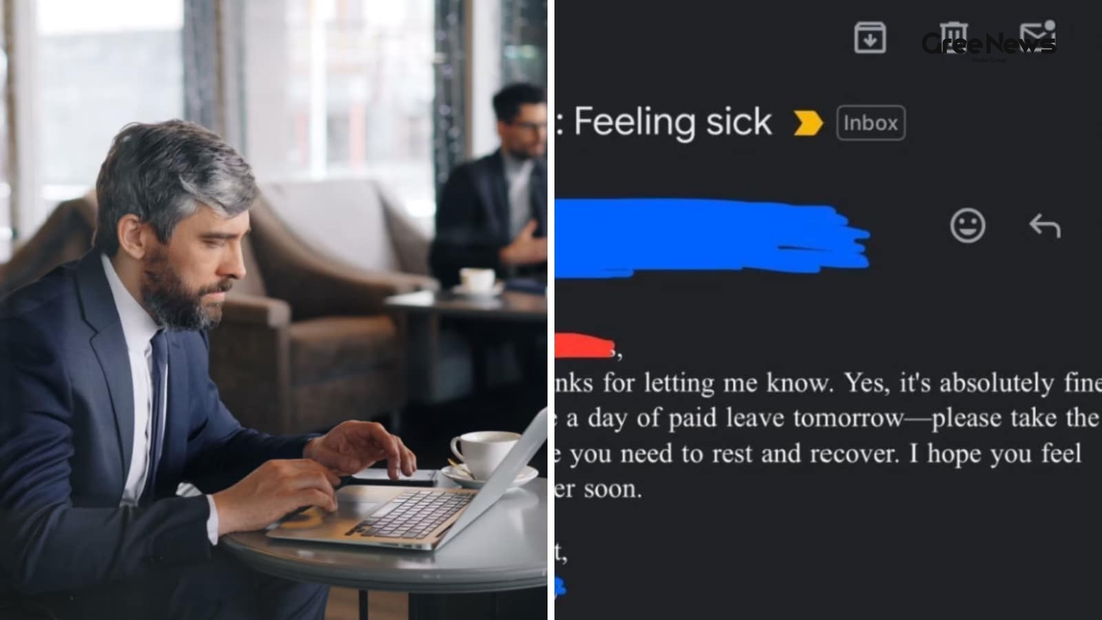 Social Media Reaction to Suspicious AI-Generated Workplace Email