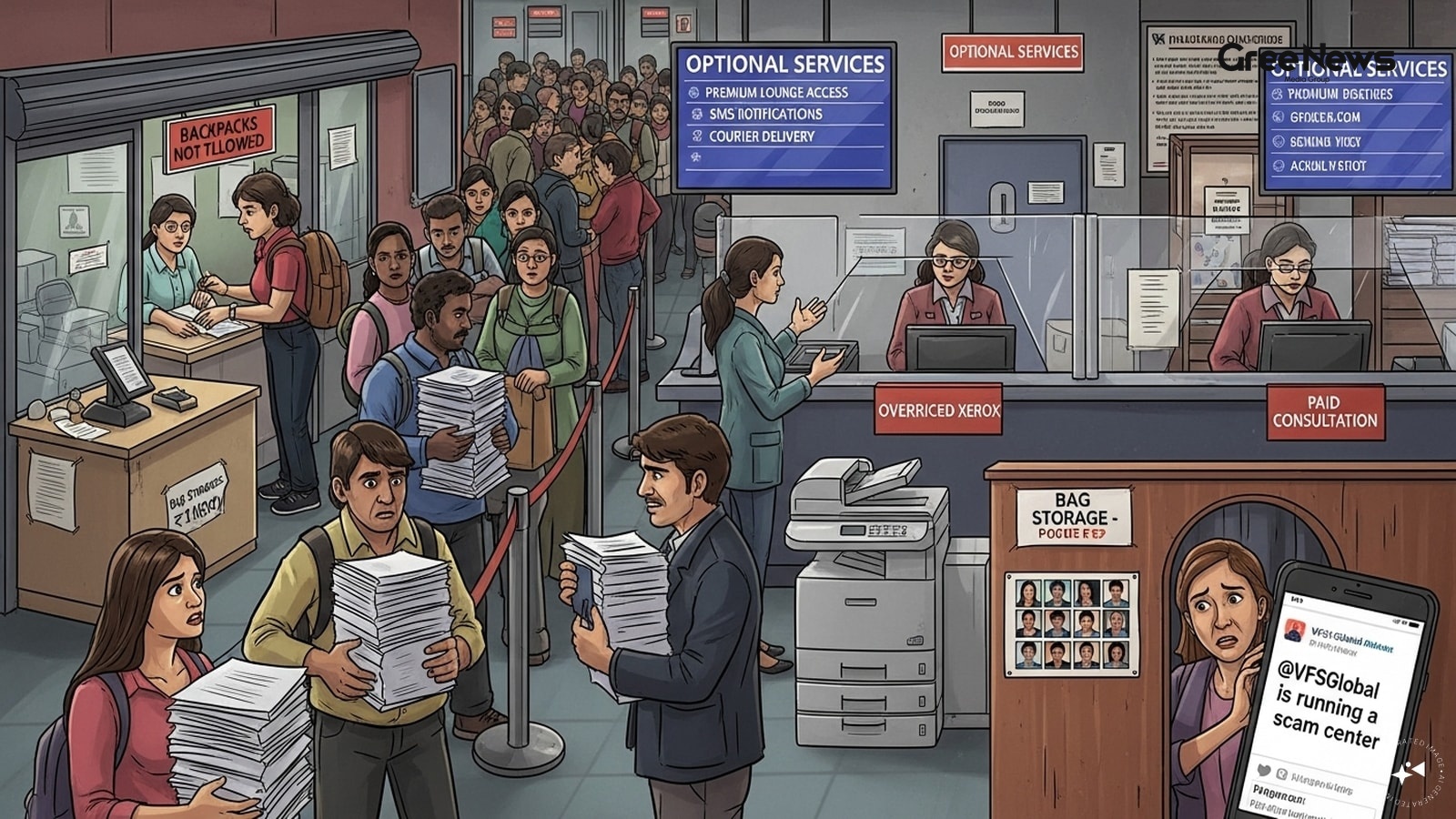 The Hidden Costs and Systemic Failures of Visa Outsourcing: The VFS Global Experience