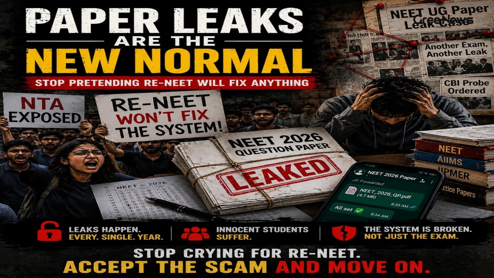 The Outrage Over NEET Exam Leaks and Systemic Failure