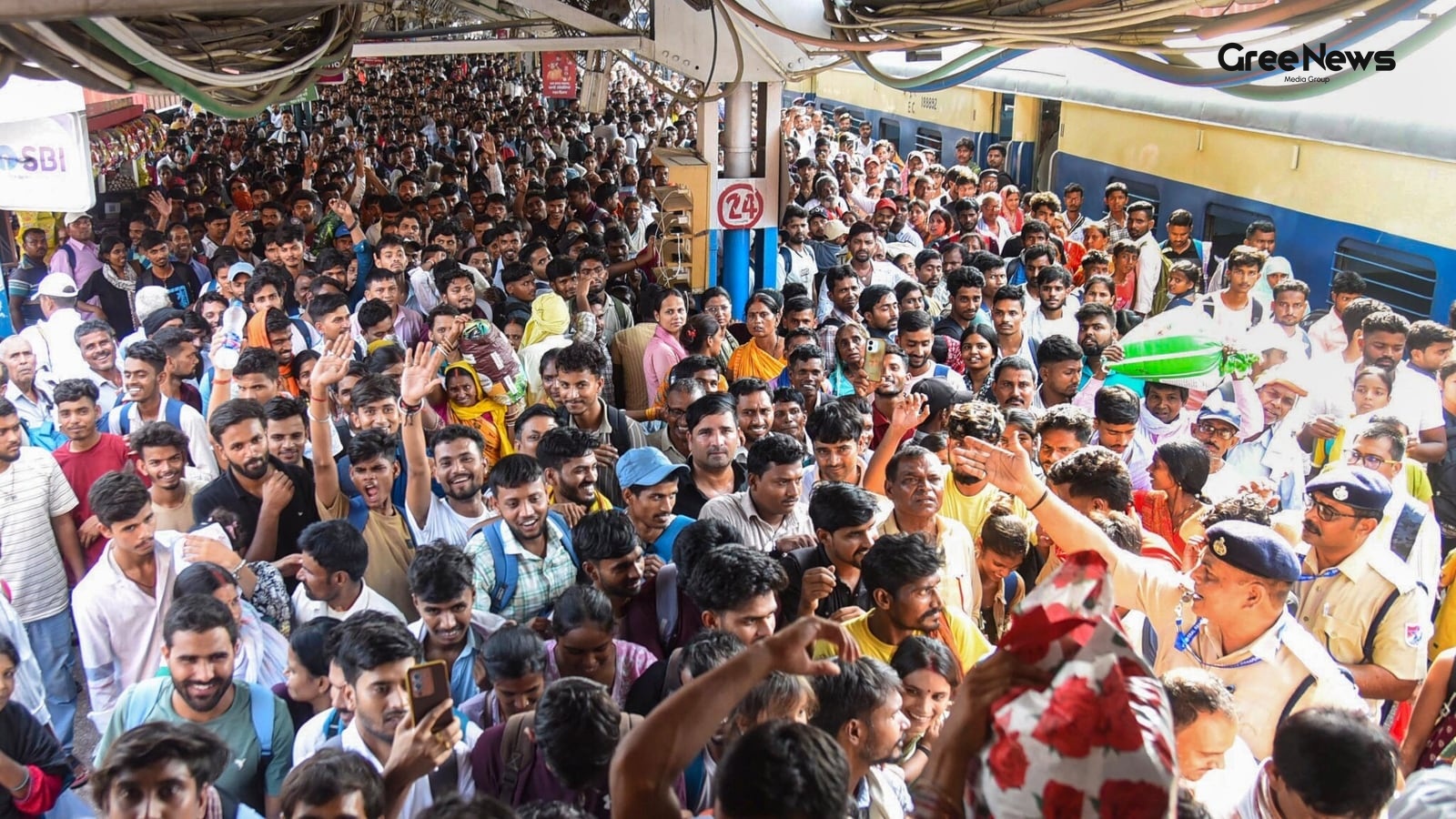 Violence Erupts at Patna Railway Station During Exam Protest