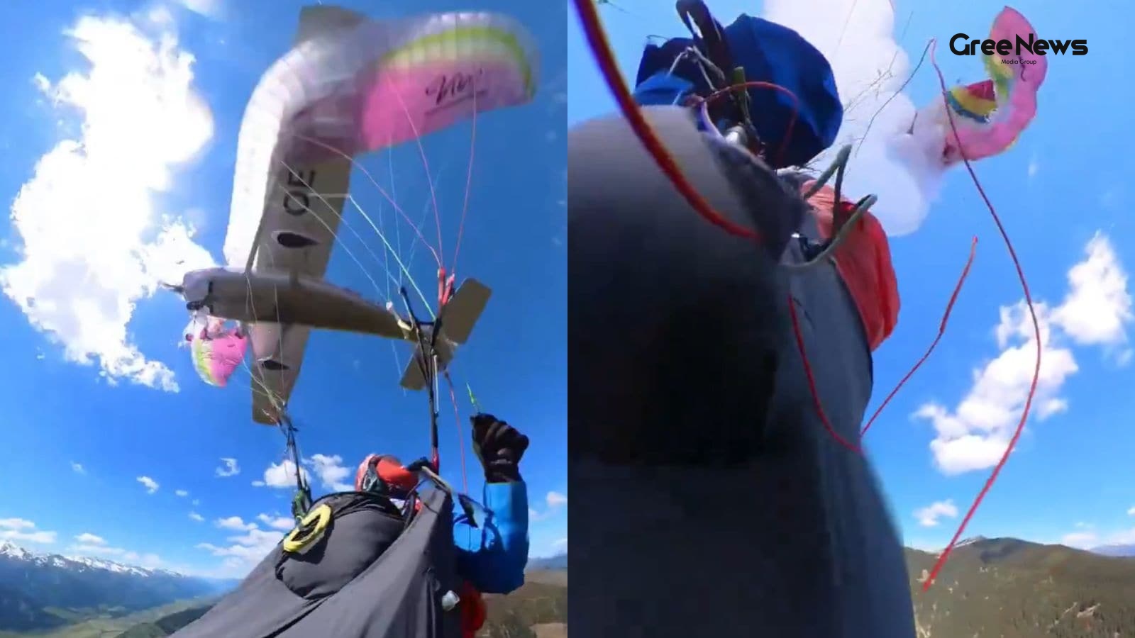 Paragliding Crash in the Austrian Alps: Chaos and Survival