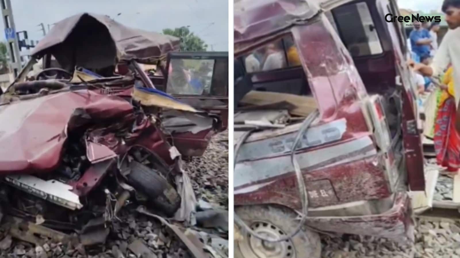 Train Accident Involves School Students in Murshidabad