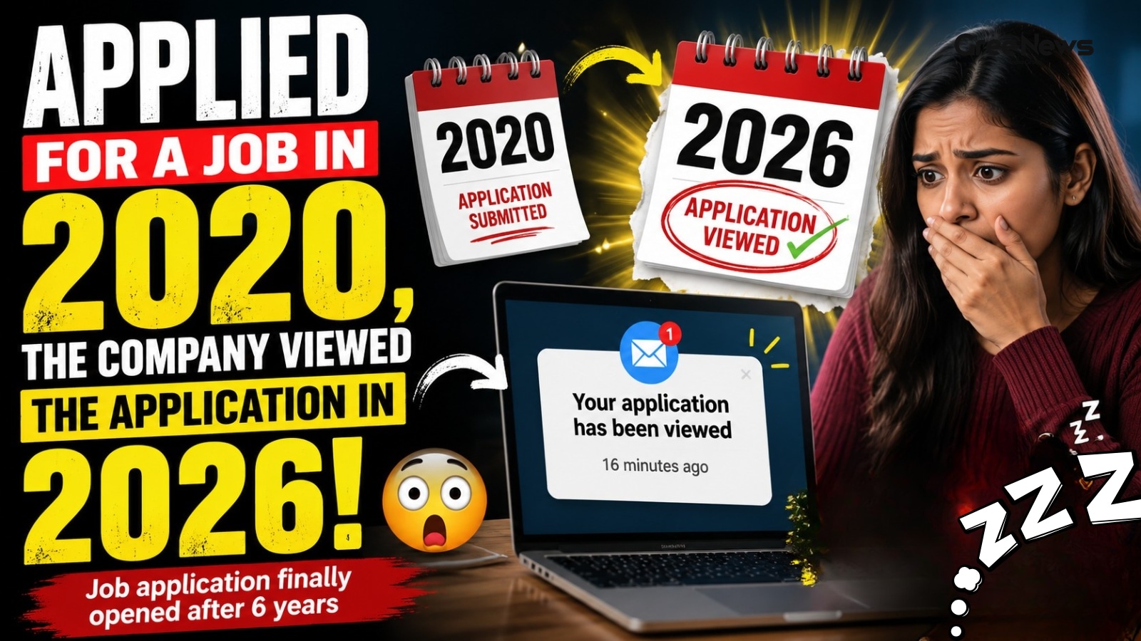 Job Application Viewed After Six Years: A Story of Time and Silence