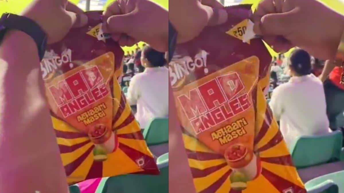 Is IPL Overcharging on Snacks? Man’s Sticker Peel Sparks Viral Debate