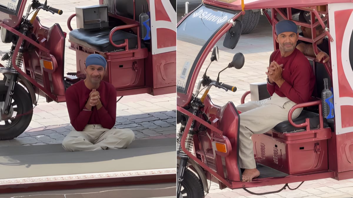 Heart‑wrenching Prayer of a Paralyzed Auto Driver Outside Gurudwara Sahib Goes Viral Across India
