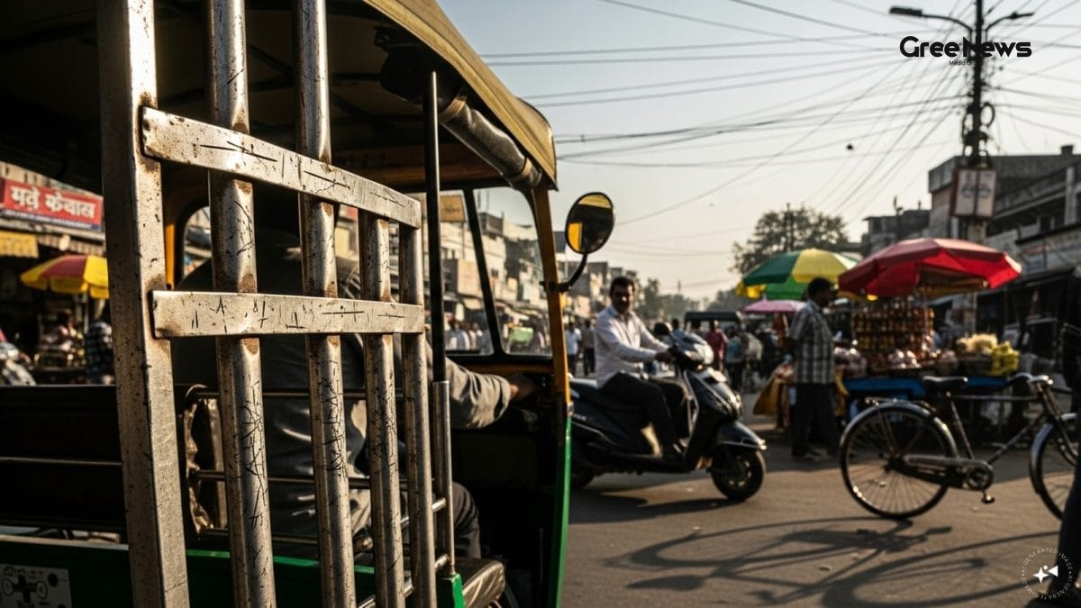 The Real Reason Behind Those Metal Side Bars on Every Indian Auto‑Rickshaw  An Inside Look