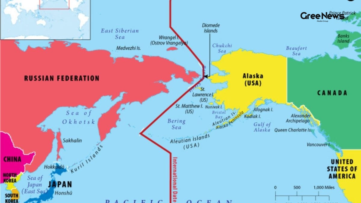 When 4 km Apart Feels Like a Whole Day: The Curious Tale of Big Diomede and Little Diomede