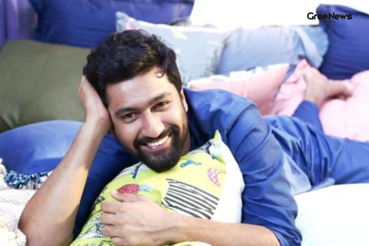 Vicky Kaushal on the set of Lust Stories