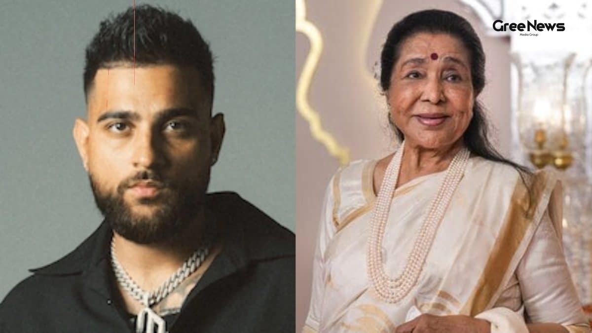 Karan Aujla’s Emotional Homage to Asha Bhosle at Mumbai Concert Sparks Viral Reaction