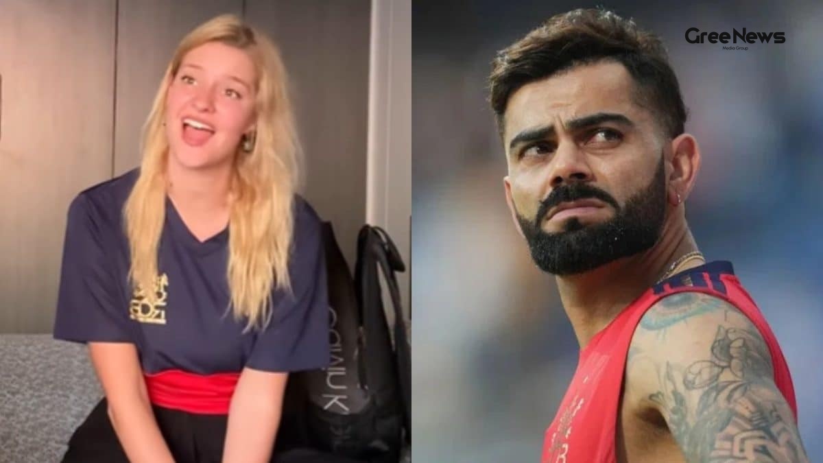 Lizzalazz’s RCB T‑Shirt Stint Sparks Buzz: Will the German Influencer Attend Virat Kohli’s Next Match?