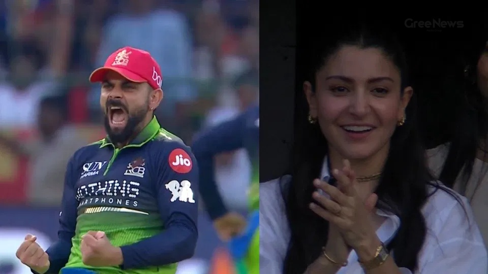 Phil Salt’s Jaw‑Dropping Catch Leaves Virat Kohli and Anushka Sharma Raving  A Must‑Watch IPL Moment