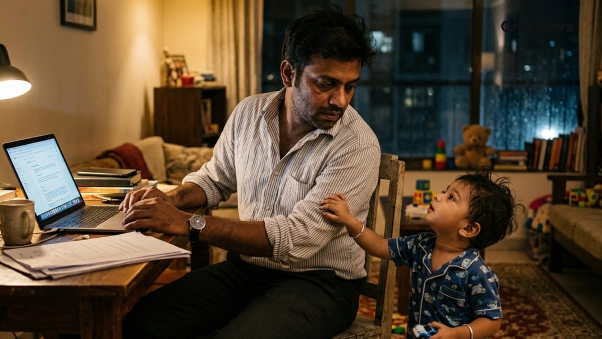 Bengaluru Dad’s Heart‑Wrenching Reddit Confession About Missing His Baby Sparks Nationwide Work‑Life Debate