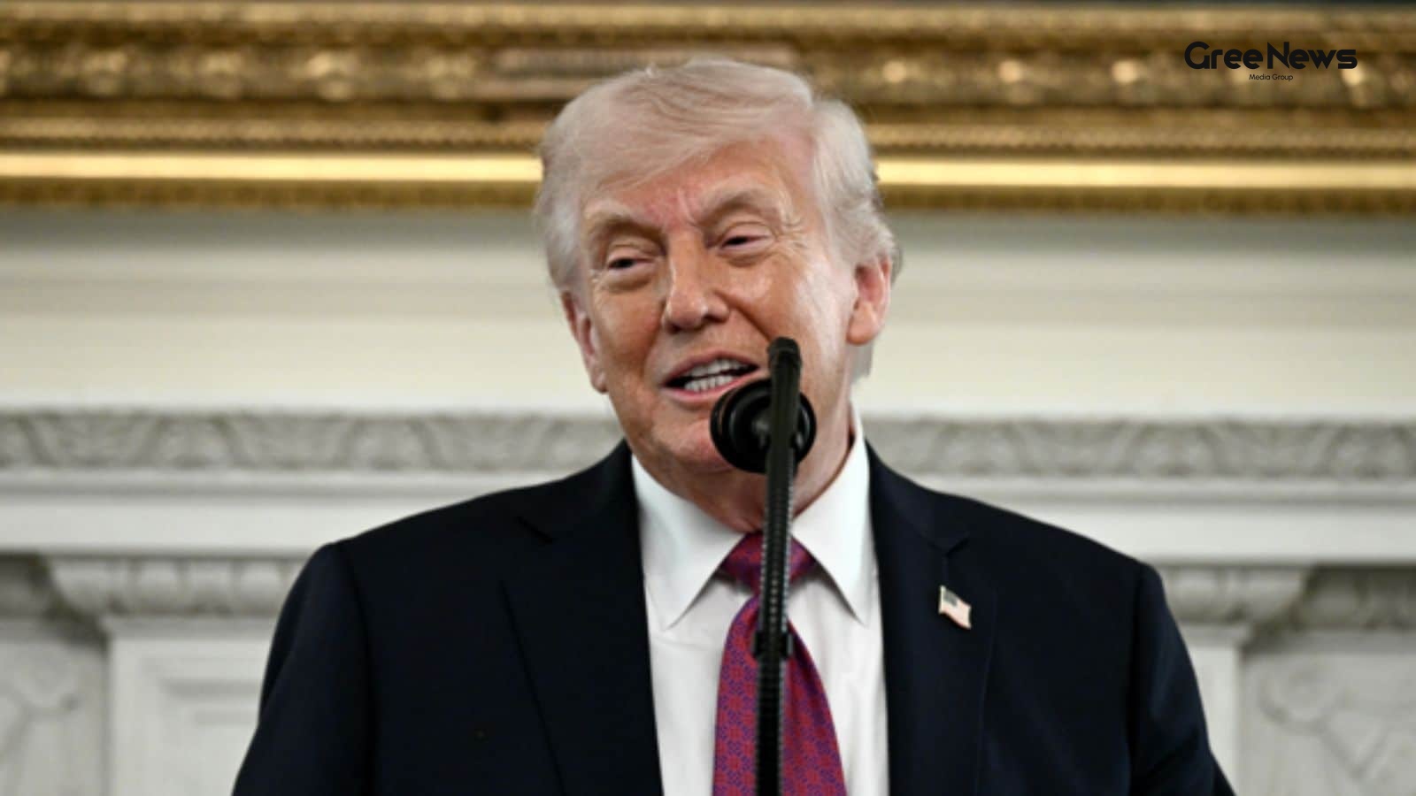 Donald Trump posting about Iran's decision on women protesters