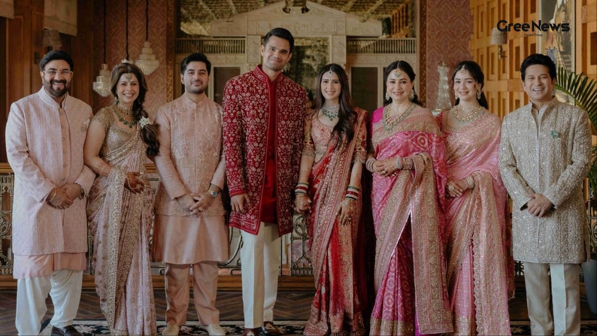 Inside Arjun Tendulkar & Saaniya Chandhok’s Intimate Mumbai Wedding  A Blend of Culture, Design and Subtle Luxury
