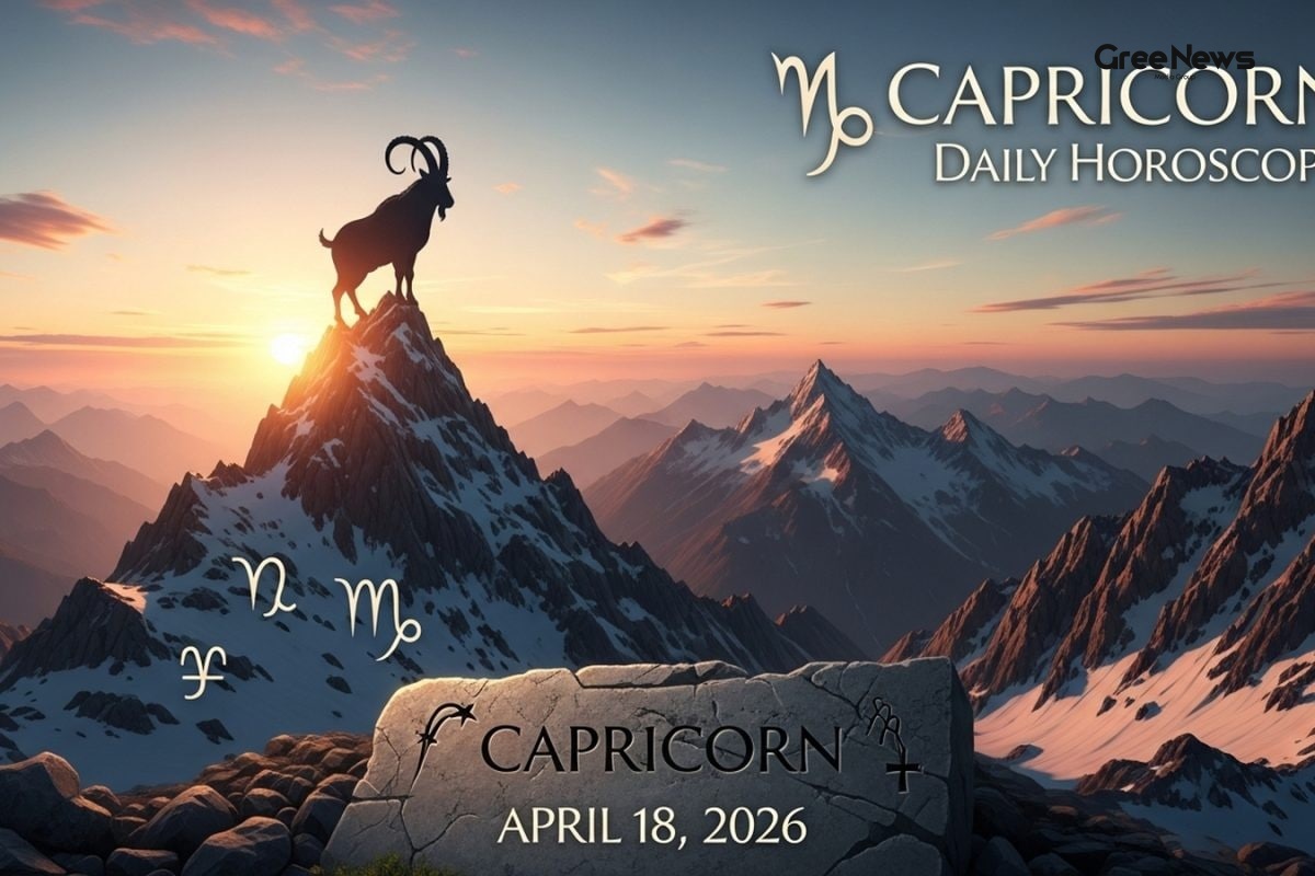 Capricorn Daily Horoscope, April 18, 2026