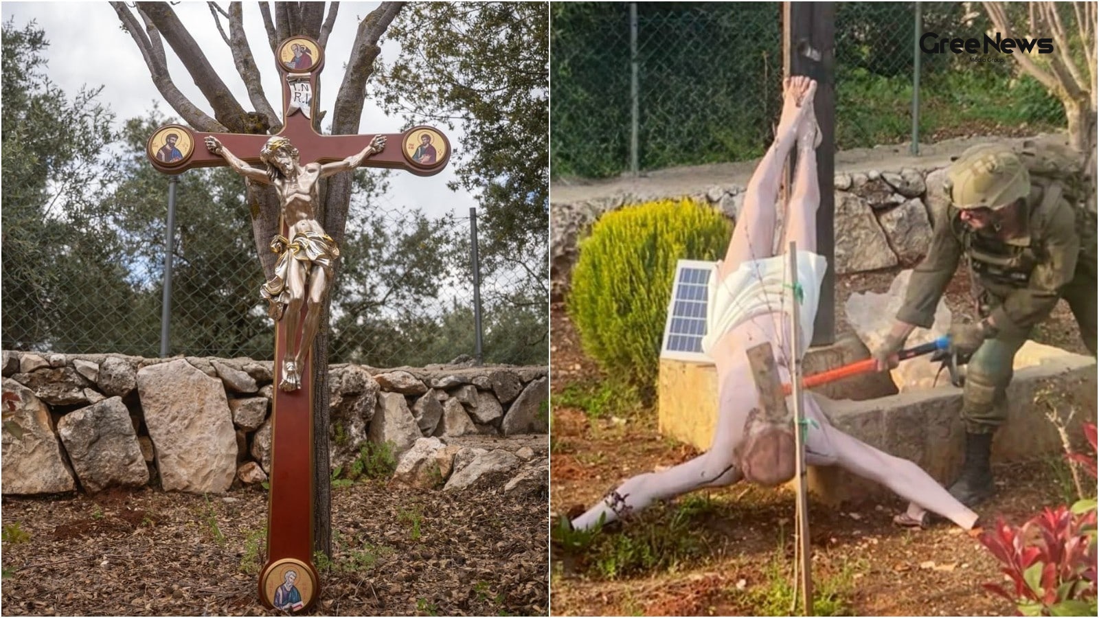 Israeli Soldiers Punished After Vandalising Jesus Statue in Lebanon; IDF Replaces It with Crucifix