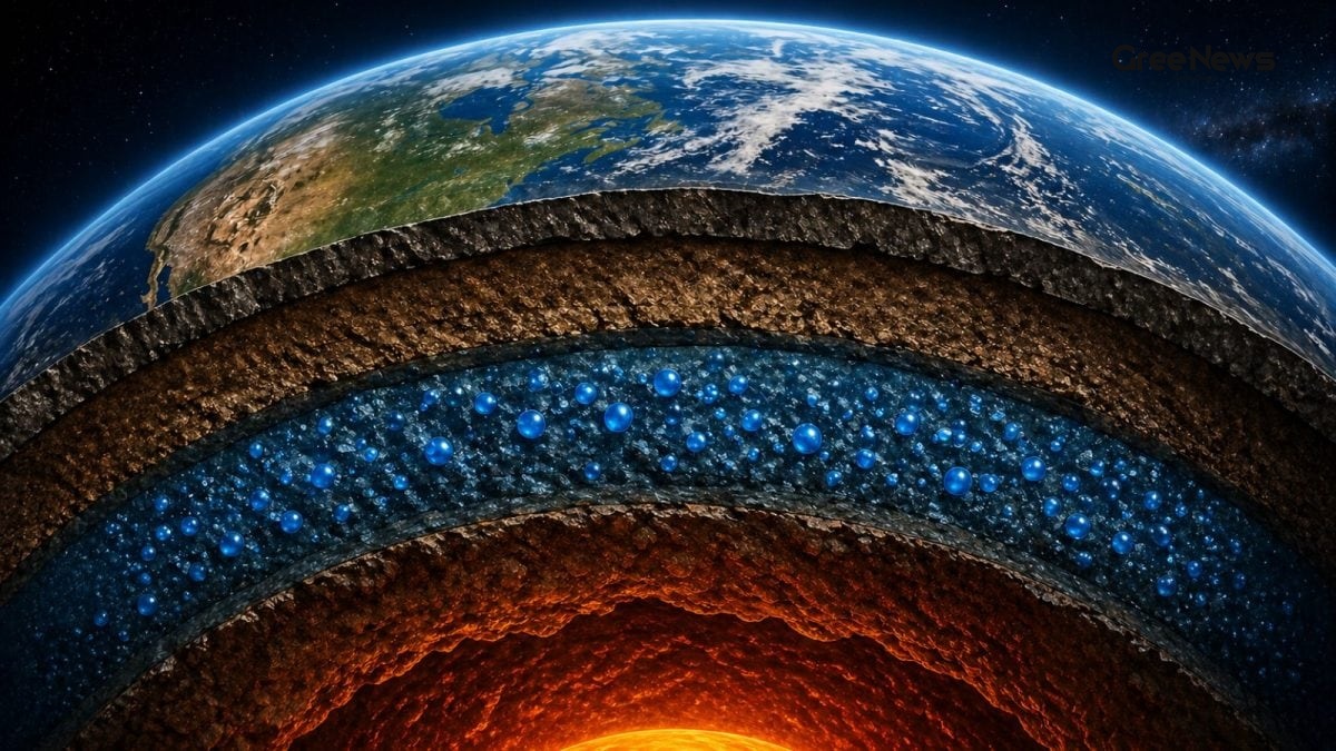 Hidden Water in Earth’s Mantle Could Outweigh All Oceans  What It Means for Us