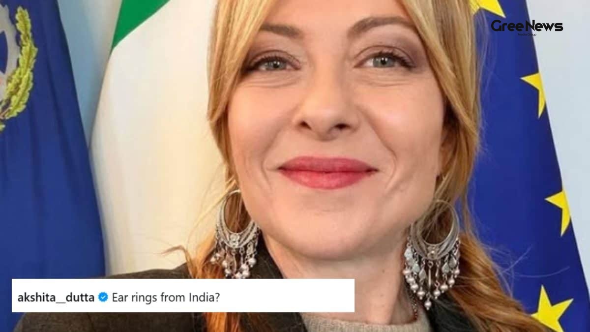 When Italy’s Prime Minister Rocked Desi Jhumkas  The Viral Moment That's Buzzing Across India