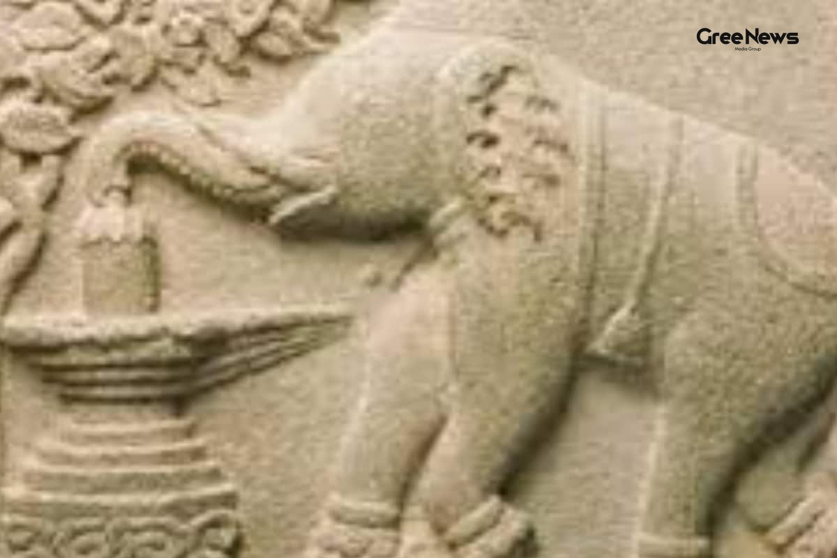800‑Year‑Old Elephant‑Shivling Carving Discovered in China Sheds Light on South Indian Heritage