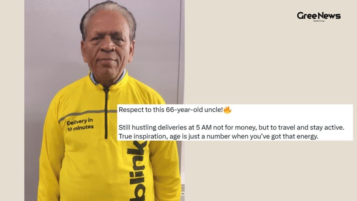 66‑Year‑Old Ahmedabad Retiree Becomes Blinkit Delivery Hero, Funding His Dream Travels Across India and Beyond
