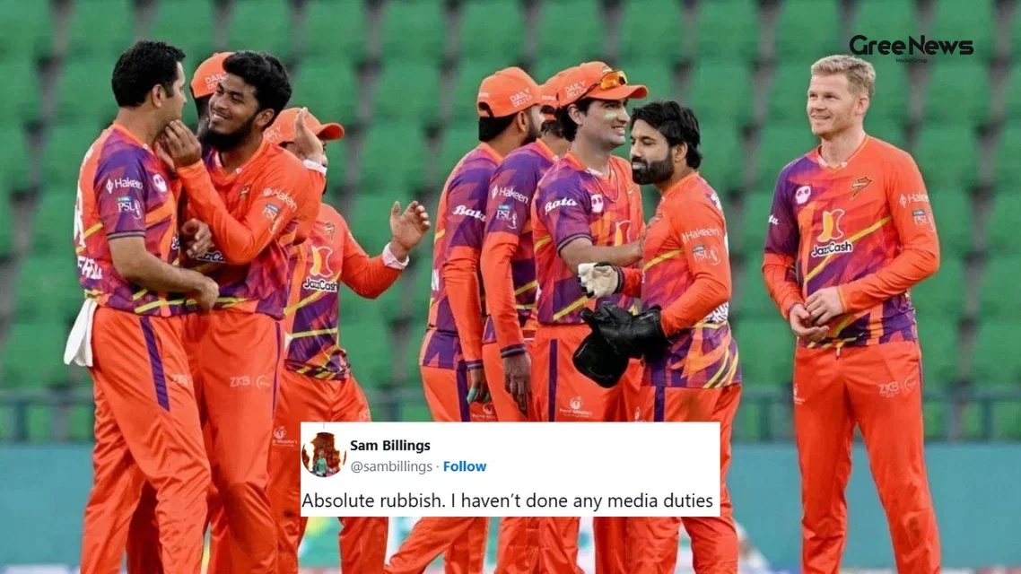 Sam Billings responds to a misquote