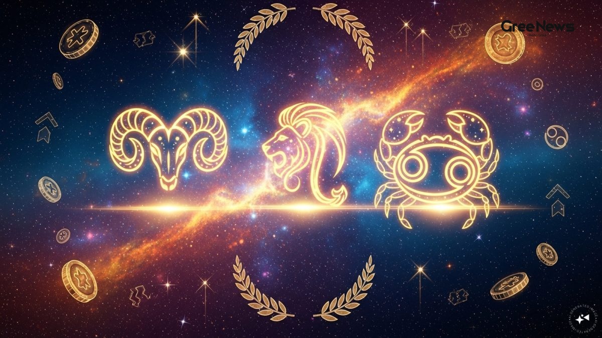 Astro Alert: Sun, Mars & Mercury Converge in Aries What This Rare Trigrahi Yoga Means for Your Luck