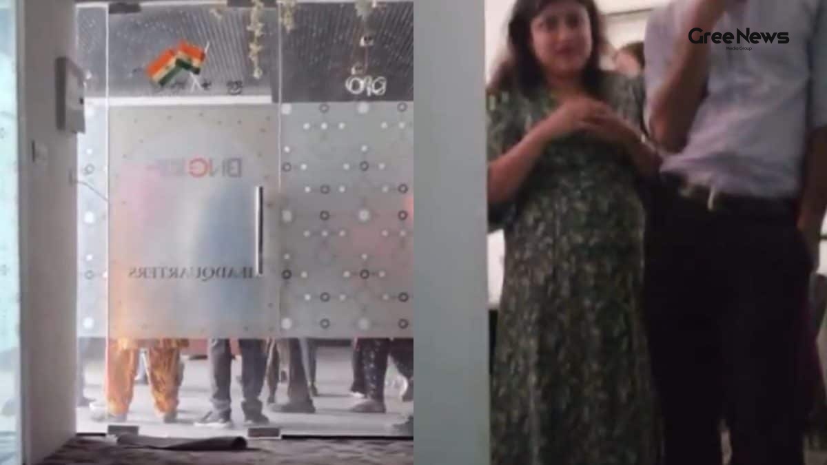 Inside the Noida Office Chaos: Employees Hide While Protesters Storm Premises  Viral Video Shocks Nation