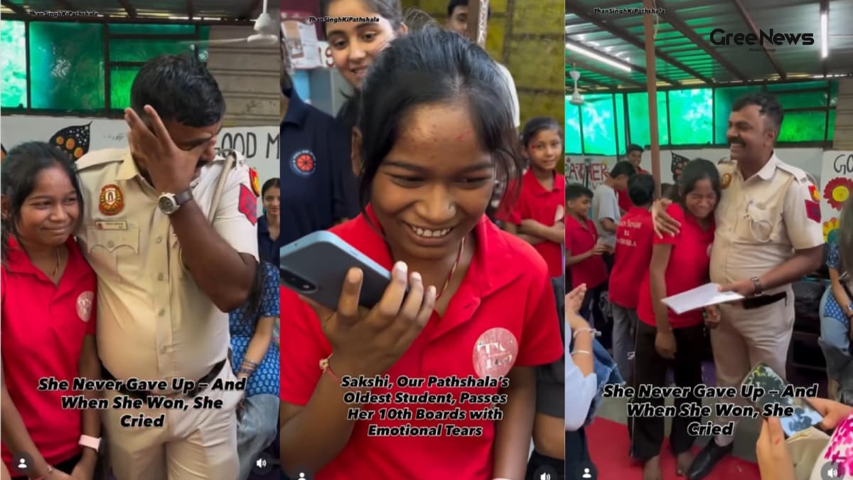Delhi Student Sakshi’s Tearful Call After 10th Board Success Goes Viral
