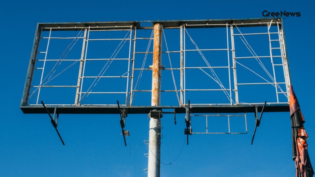 A glimpse of controversial billboard that sparked public debate