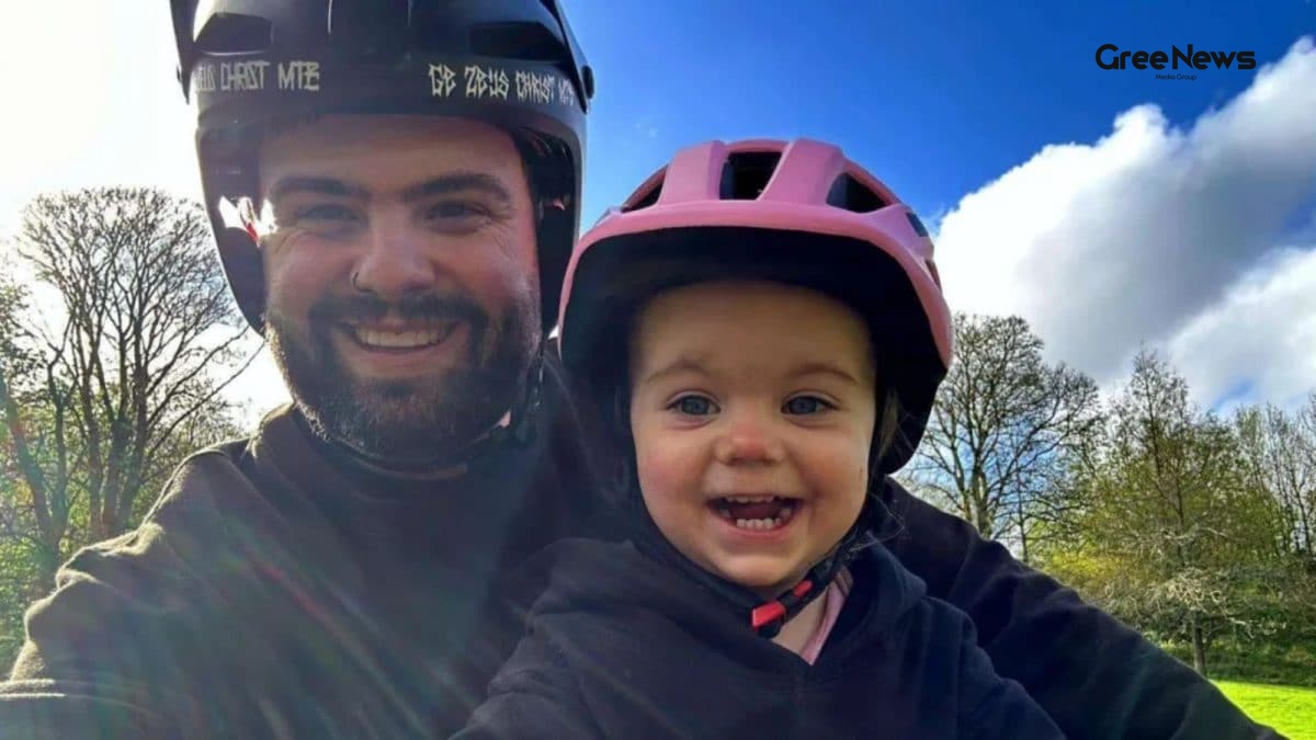 Dad and Toddler’s Scenic Bike Rides Go Viral, Capturing Hearts Across the Web