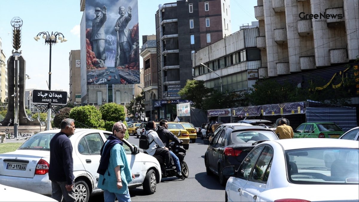 Map showing countries where Iran's frozen assets are held