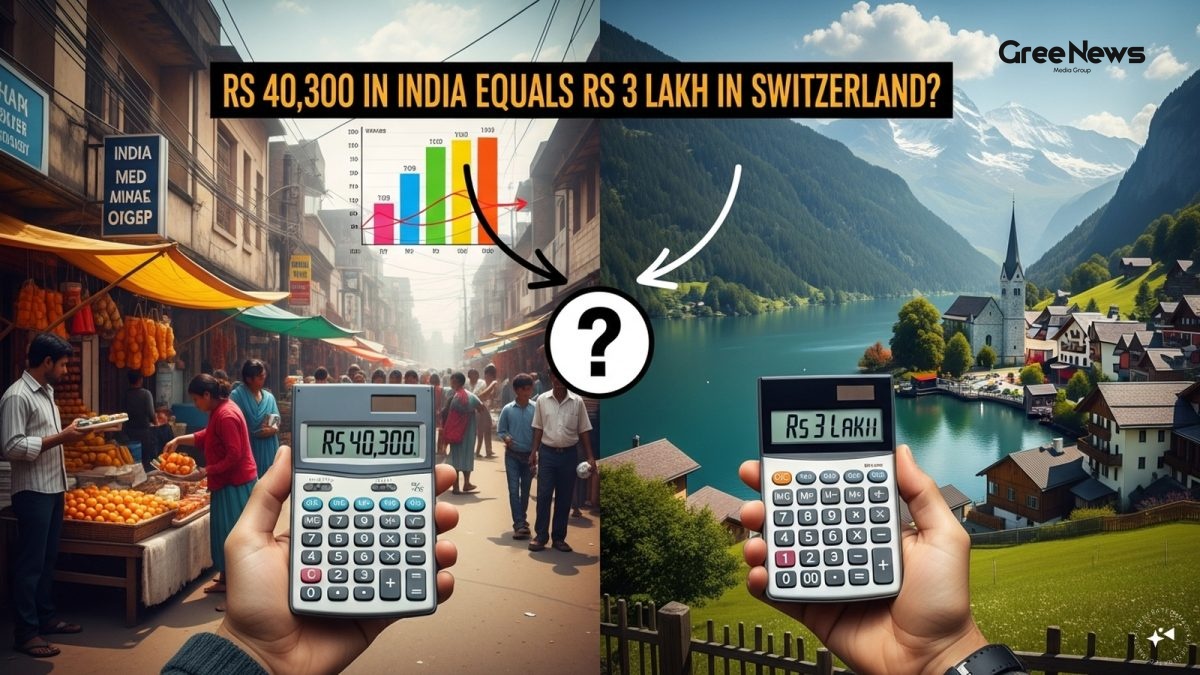 Rs 40,300 in India vs Rs 3 Lakh in Switzerland: What the Viral Chart Really Says About Our Lifestyle