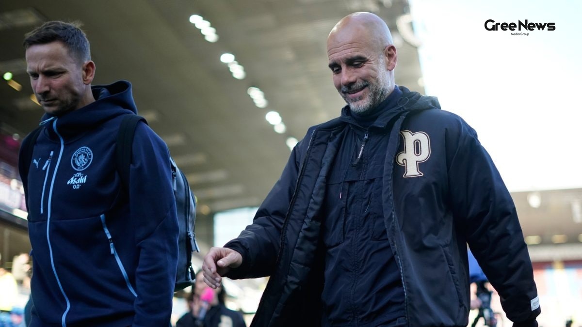 Pep Guardiola pictured as a potential Italy head coach