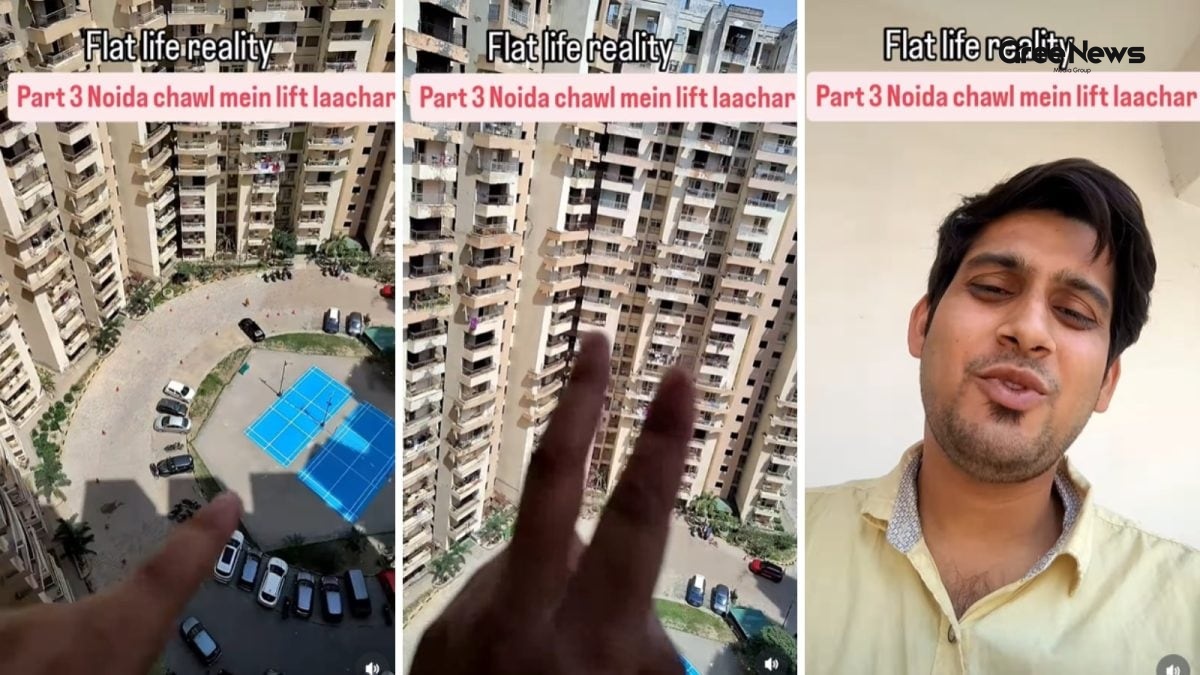 Noida Resident Calls Luxury Flats ‘Modern Chawls’  Overcrowding, Lift Fails and What’s Really Happening