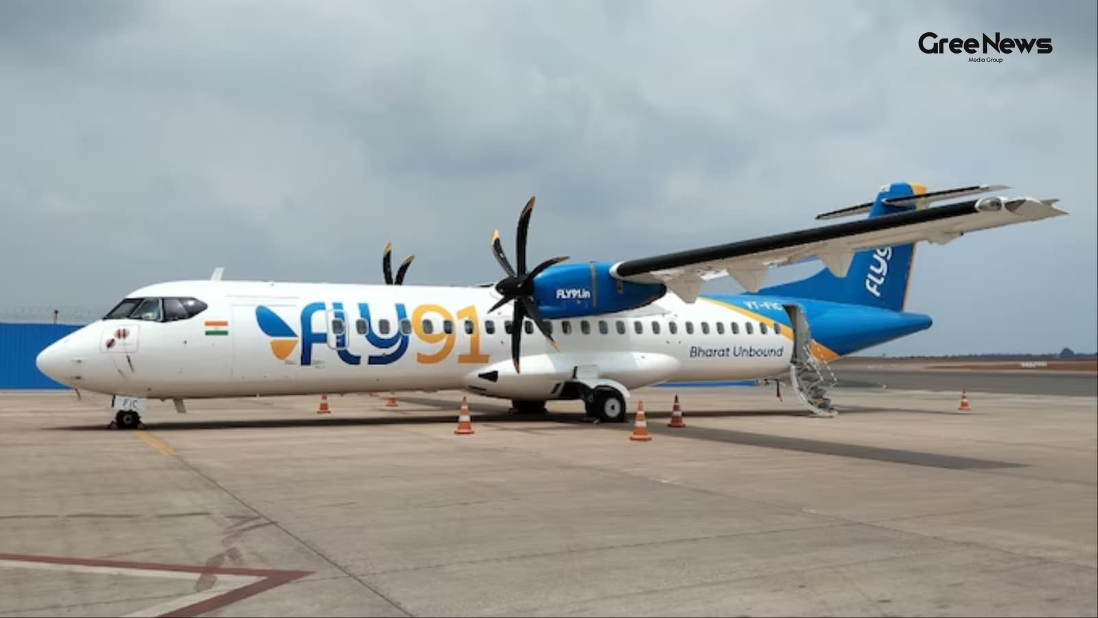 Fly91 Flight Circles Over Hubballi for Hours Before Safe Landing, Following Recent Weather Diversion