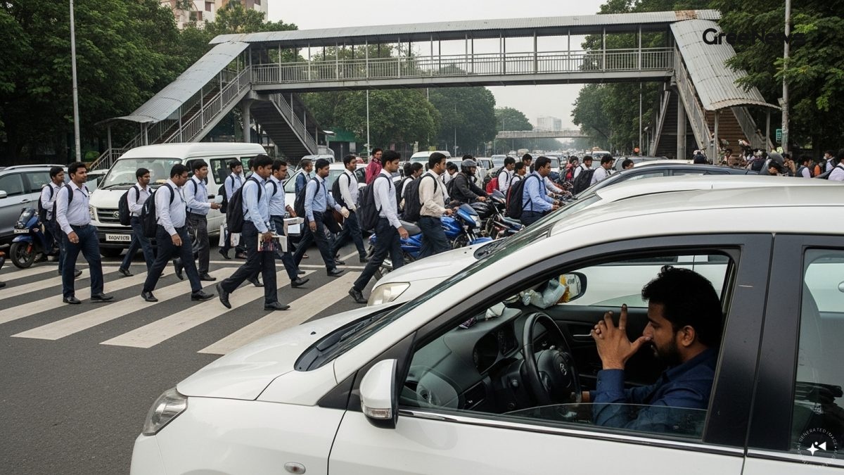Why Pedestrians Get Blamed for Bengaluru’s Morning Gridlock Founder’s Take Sparks Heated Debate