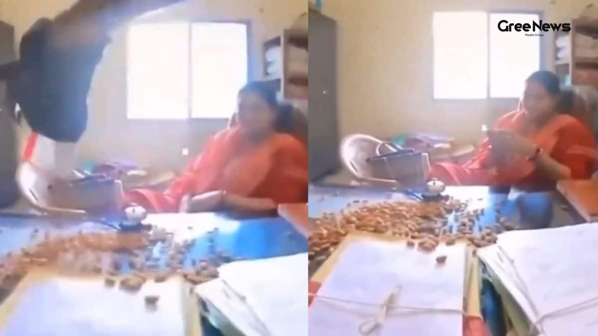 Tarun Sahu’s Almond Protest at Tifra Housing Board Goes Viral  A Glimpse into India’s Bureaucratic Hurdles