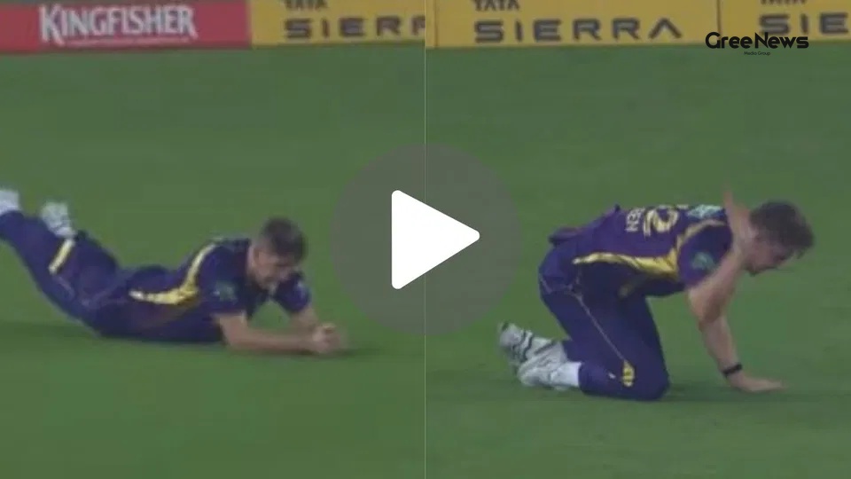 Cameron Green’s Jaw‑Dropping Dive Dismisses Shubman Gill  A Turning Point in GT vs KKR Thriller