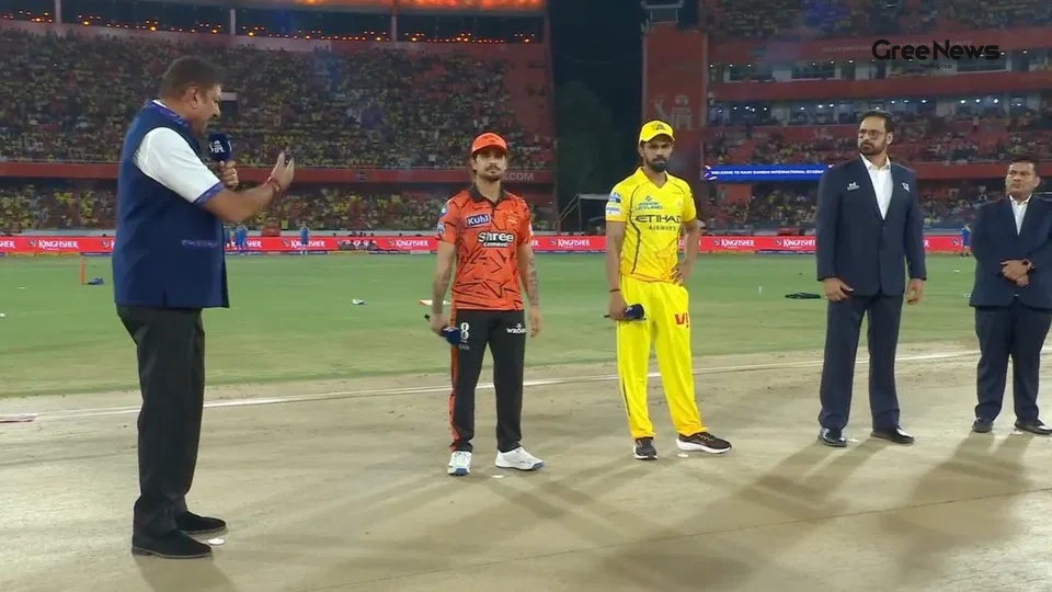 CSK Wins Toss Over SRH, Ruturaj Gaikwad Chooses to Bowl  Captains’ Take on the IPL Showdown